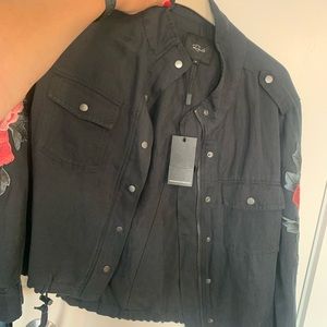 Rails bomber jacket with flower - new